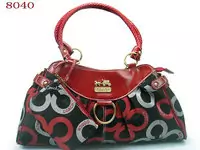 woman coach sac discount 2013 new ch-8040 choi wai rouge